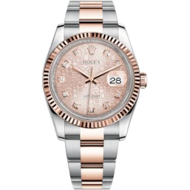 Datejust 36 Rolesor Everose Fluted / Oyster / Pink Computer