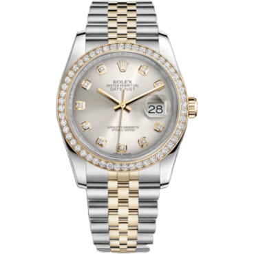 Datejust 36 Rolesor Yellow Diamond / Jubilee / Silver Diamond