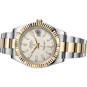 Datejust II Rolesor Ivory