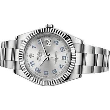 Datejust II Fluted Rhodium