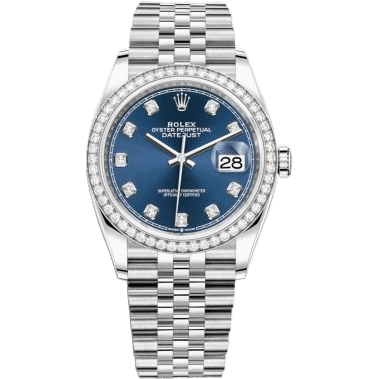 Datejust 36 Stainless Steel / Diamond / Blue-Diamond / Jubilee