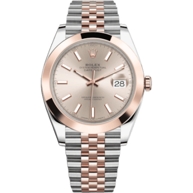 Datejust 41 Rolesor Everose Smooth / Jubilee / Sundust