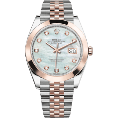 Datejust 41 Rolesor Everose Smooth / Jubilee / MOP - Diamond