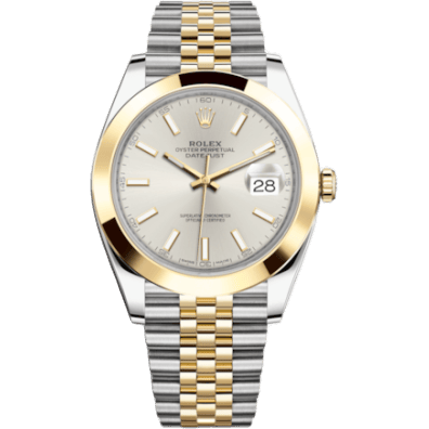 Datejust 41 Rolesor Yellow Smooth / Jubilee / Silver