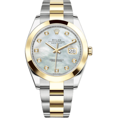 Datejust 41 Rolesor Yellow Smooth / Oyster / MOP