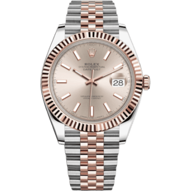 Datejust 41 Rolesor Everose Fluted / Jubilee / Sundust
