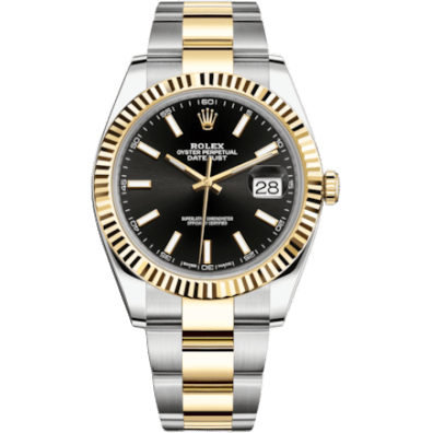 Datejust 41 Rolesor Yellow Fluted / Oyster / Black