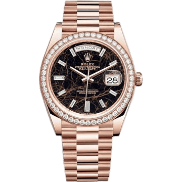 Day-Date 40 Everose - Diamond / Eisenkiesel