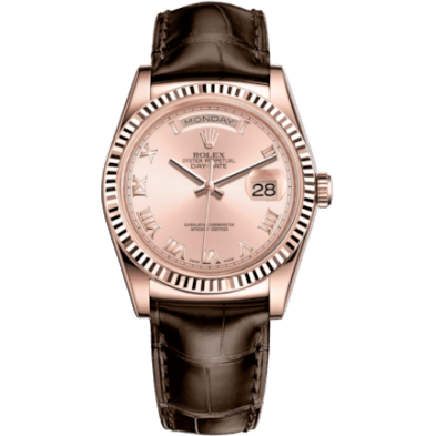 Day-Date 36 Everose / Strap / Pink Roman