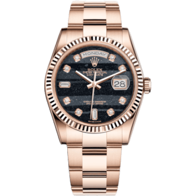 Day-Date 36 Everose Fluted / Oyster / Ferrite
