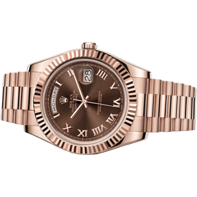 Day-Date II Everose Chocolate Roman