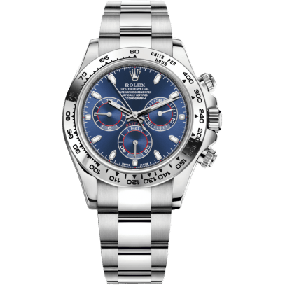 Cosmograph Daytona White Gold / Blue