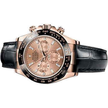Cosmograph Daytona Everose / Cerachrom / Pink Baguette / Strap