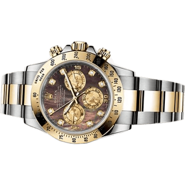 Daytona Rolesor Black Mother of Pearl