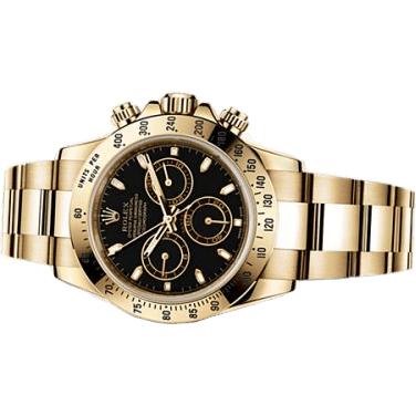 Daytona Yellow Gold Black