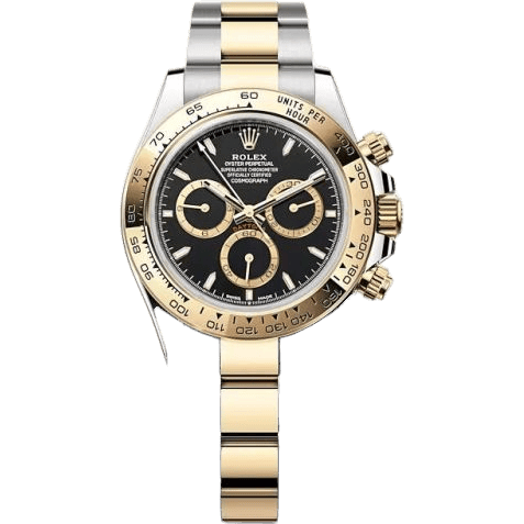 Cosmograph Daytona Stainless Steel - Yellow Gold / Black / Oyster