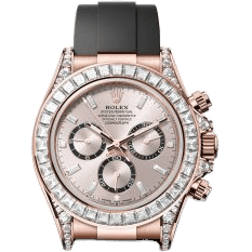 Cosmograph Daytona Everose Gold - Baguette / Sundust - Baguette / Oysterflex