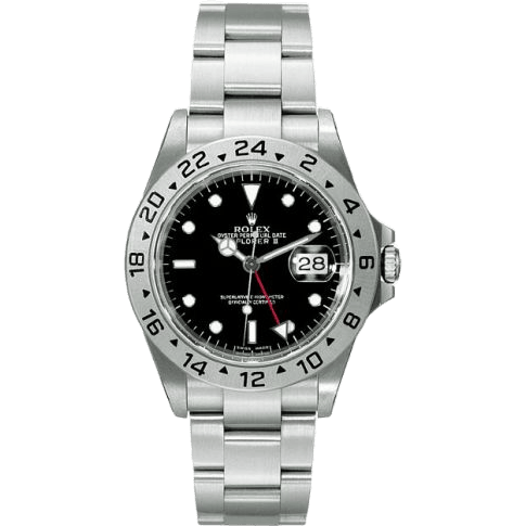 Explorer II Black Superluminova