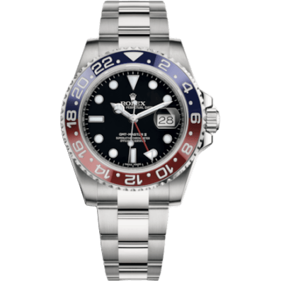GMT-Master II White Gold / BLRO