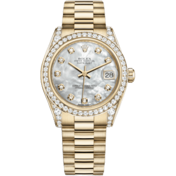 Datejust 31 Yellow Gold Diamond / President / MOP