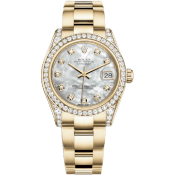 Datejust 31 Yellow Gold Diamond / Oyster / MOP
