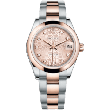 Datejust 31 Rolesor Everose Domed / Oyster / Pink Computer