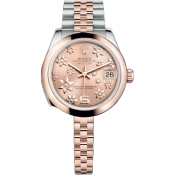 Datejust 31 Rolesor Everose Domed / Jubilee / Pink Floral