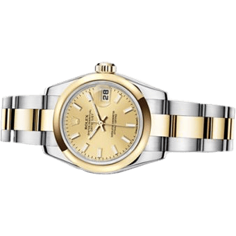 Lady-Datejust 26 Rolesor Champagne Oyster