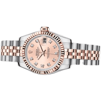 Lady-Datejust 26 Rolesor Everose Fluted Pink Jubilee