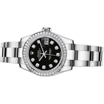 Lady-Datejust 26 Diamond Black Diamond Oyster