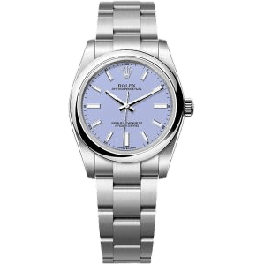 Oyster Perpetual 34 Stainless Steel / Lavender