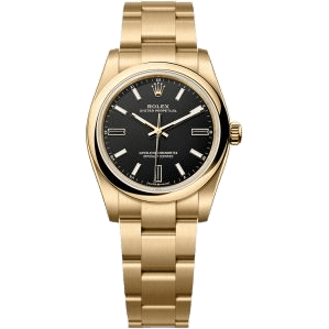 Oyster Perpetual 34 Yellow Gold / Black