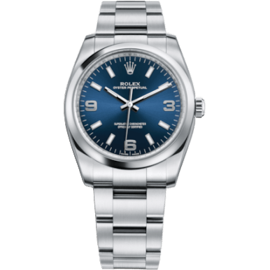 Oyster Perpetual 34 Blue Explorer