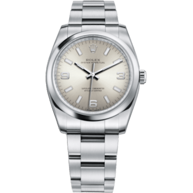Oyster Perpetual 34 Silver Explorer