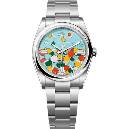 Oyster Perpetual 36 Stainless Steel / Turquoise Celebration
