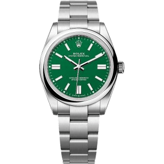 Oyster Perpetual 41 Stainless Steel / Green