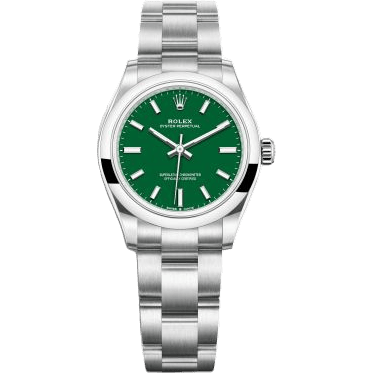 Oyster Perpetual 31 Stainless Steel / Green