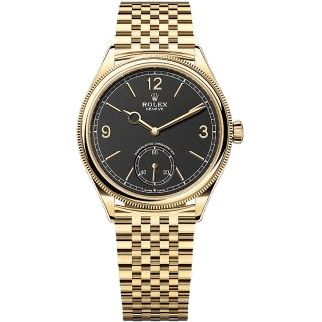 Perpetual 1908 39 Yellow Gold / Black / Bracelet