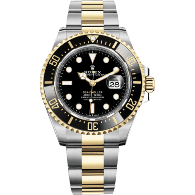 Sea-Dweller Stainless Steel - Yellow Gold / Black