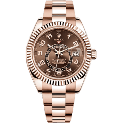 Sky-Dweller Everose / Chocolate - Arabic