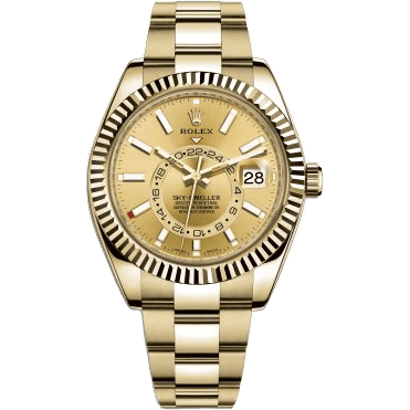 Sky-Dweller Yellow Gold / Champagne