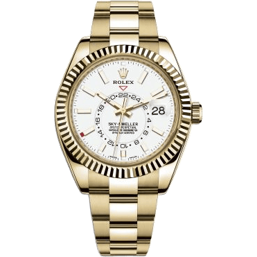 Sky-Dweller Yellow Gold / White