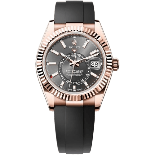 Sky-Dweller Everose / Slate / OysterFlex
