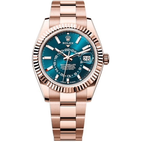 Sky-Dweller Everose / Blue / Oyster