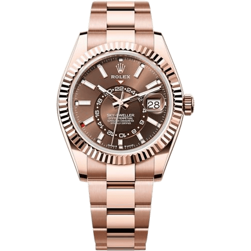 Sky-Dweller Everose / Chocolate / Oyster