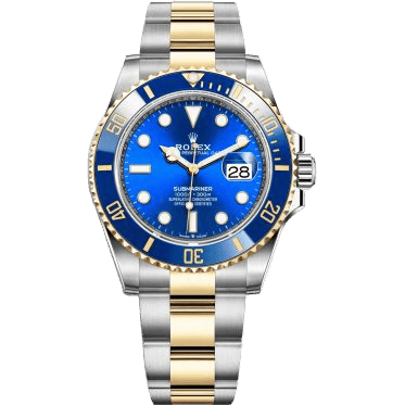 Submariner Date 41 Stainless Steel / Yellow Gold / Blue