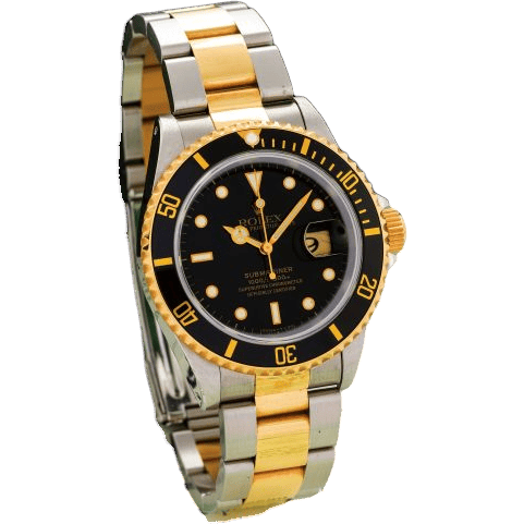 Submariner Date 16613 Black Tritium