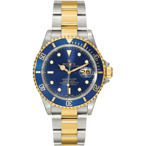 Submariner Date 16613 Blue Tritium