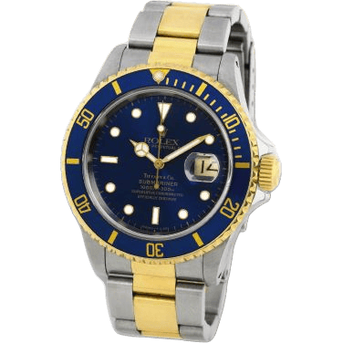 Submariner Date 16613 Blue Tiffany Tritium