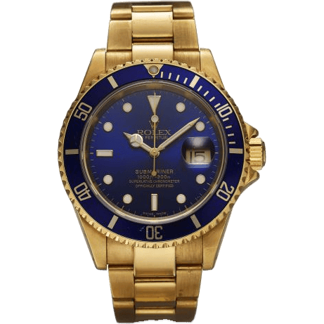 Submariner 16618 Blue SuperLuminova